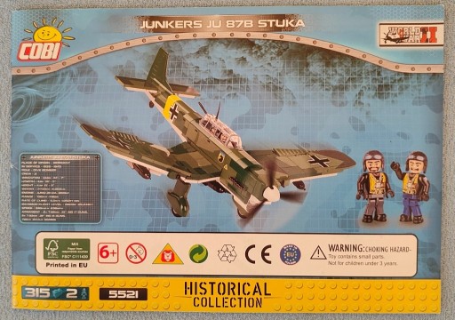 Zdjęcie oferty: Klocki COBI 5521 - Junkers Ju 87 B Stuka