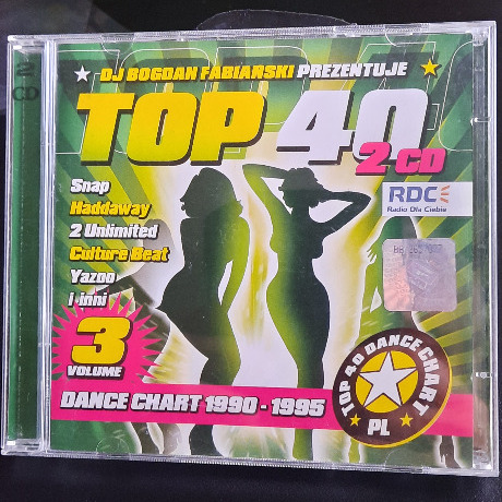 Zdjęcie oferty: TOP 40 DANCE CHART VOL 3 1990-1995 2xCD