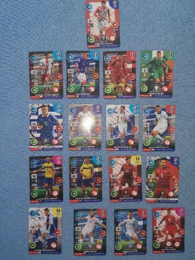 Zdjęcie oferty: Karty piłkarskie Panini EURO 2016 FRANCE