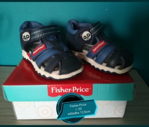 Zdjęcie oferty: Fisher-Price sandałki chłop. r.20, wkładka 12,5cm