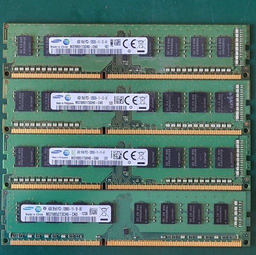 Zdjęcie oferty: RAM Samsung PC3 DDR3 1600 2x4GB 8GB 12800U PC