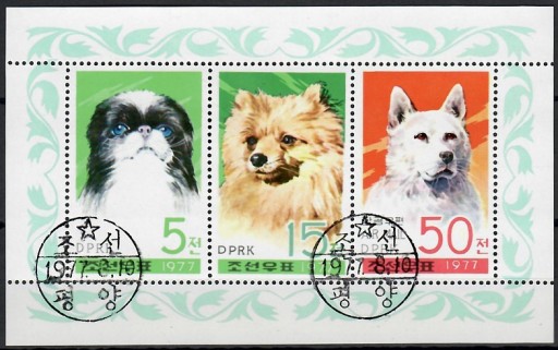 Zdjęcie oferty: Psy. Korea Północna. 1977