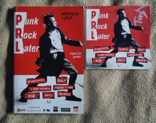 Zdjęcie oferty: Punk Rock Later Mikołaj Lizut + CD Dezerter Armia Kult Siekiera KSU