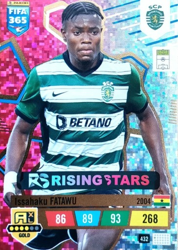 Zdjęcie oferty: KARTA FIFA 365 2023 RISING STARS I.FATAWU 432