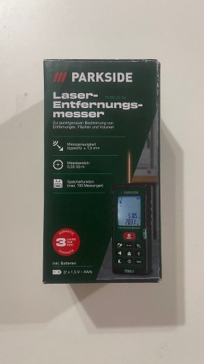 Zdjęcie oferty: Dalmierz laserowy Parkside 50m