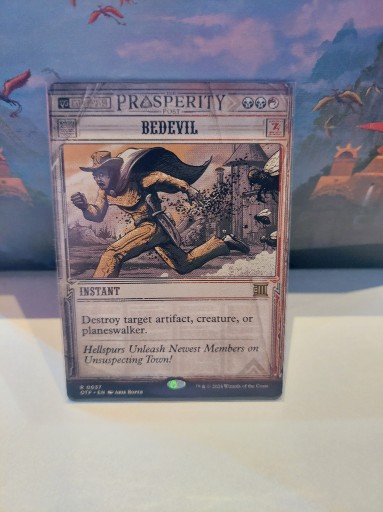 Zdjęcie oferty: MTG: Bedevil *(0037)