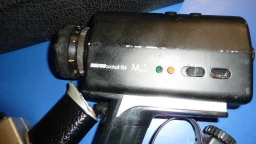 Zdjęcie oferty: zestaw 2szt Zabytkowe kamery taśmy stan nieznany Revue Cockpit S4 i Saba