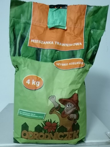 Zdjęcie oferty: MIESZANKA TRAW OGRODNICZEK 4 KG