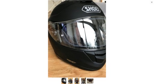 Zdjęcie oferty: Kask motocyklowy SHOEI GT-AIR czarny mat