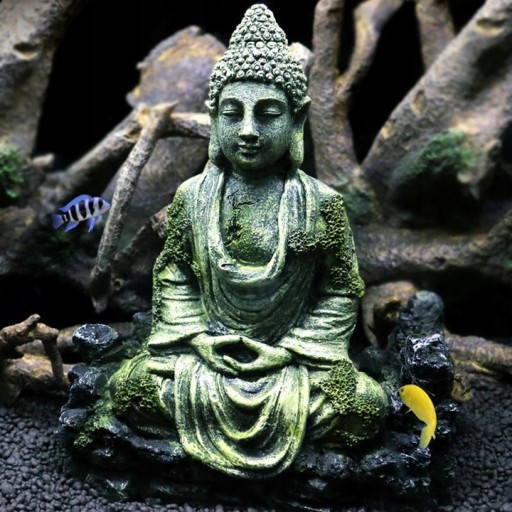 Zdjęcie oferty: 1szt Buddha Statue Aquarium Ornament