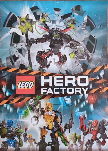 Zdjęcie oferty: Plakat LEGO dwustronny duzy HERO FACTORY