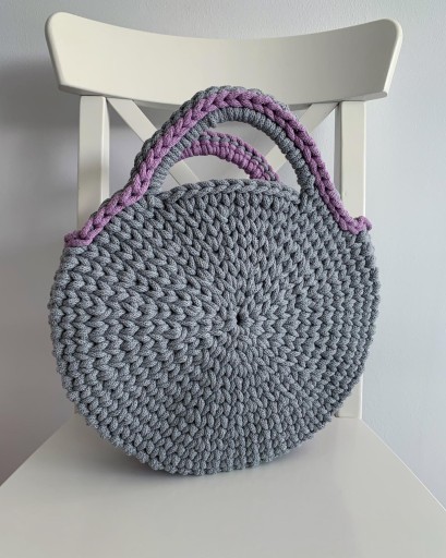 Zdjęcie oferty: Torebka torba Handmade okrągła ze sznurka 