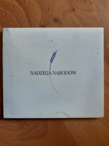 Zdjęcie oferty: Nadzieja narodów. CD