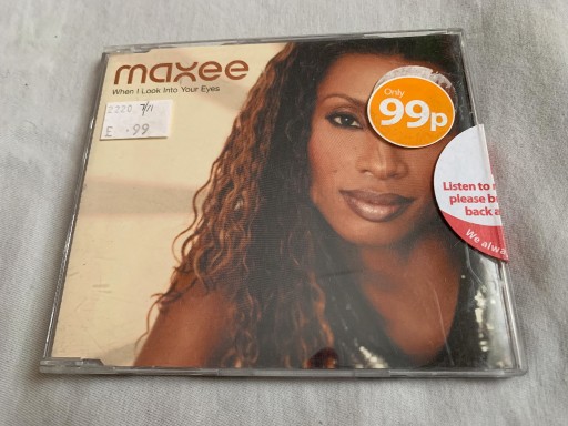 Zdjęcie oferty: Maxee - When I Look Into Your Eyes singiel CD 2000