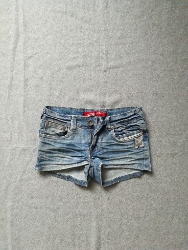 Zdjęcie oferty: Szorty krótkie spodenki jeans przetarcia Bright St