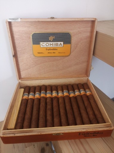 Zdjęcie oferty: Cygara COHIBA Esplendidos - 12 sztuk w pudełku 