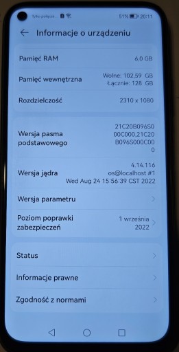 Zdjęcie oferty: Smartfon Huawei P40 Lite 6 GB / 128 GB 4G (LTE) czarny