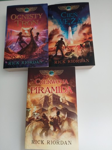 Zdjęcie oferty: 3 za 2 -Trylogia Rick Riordan 