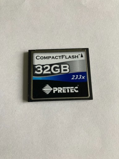 Zdjęcie oferty: Karta pamięci Compact Flash Pretec 32GB