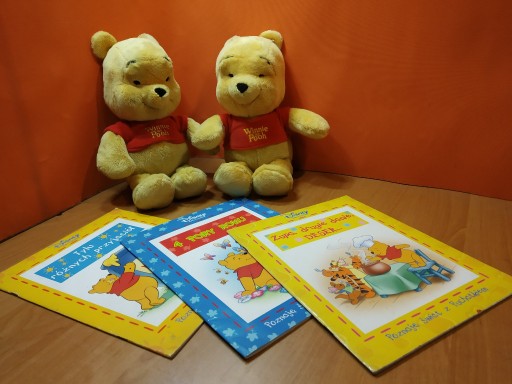 Zdjęcie oferty: Kubuś Puchatek - 2 pluszaki + 3 książeczki.