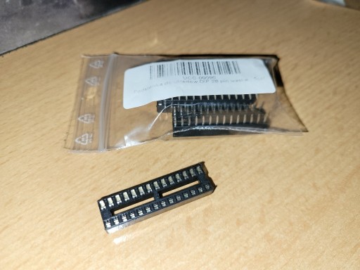 Zdjęcie oferty: Podstawka do układów DIP 28 pin wąska - 5szt.