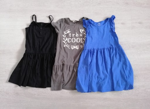 Zdjęcie oferty: Sukienka 3 szt H&M George 6 lat+