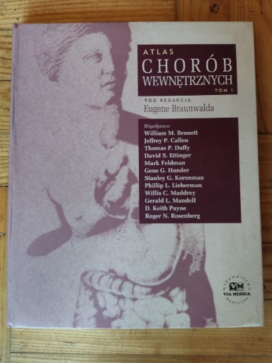 Zdjęcie oferty: Atlas chorób wewnętrznych Tom 1