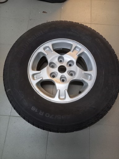 Zdjęcie oferty: Felgi aluminiowe z oponami Mitsubishi  Pajero III 