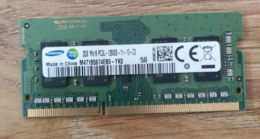 Zdjęcie oferty: Pamięć RAM DDR3 Samsung M471B5674EB0-YK0 2 GB