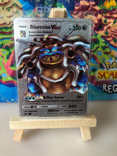 Zdjęcie oferty: Srebrna karta pokemon Blastoise Vmax
