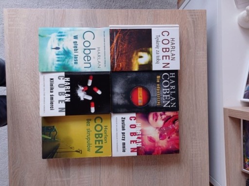 Zdjęcie oferty: Harlan Coben 16 ksiazek uzywane 