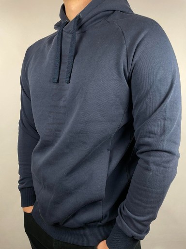 Zdjęcie oferty: Bluza sportowa z kapturem GymShark L granatowa 