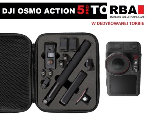 Zdjęcie oferty: DEDYKOWANA TORBA DO KAMER DJI OSMO ACTION 5 PRO