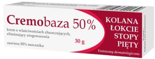 Zdjęcie oferty: Cremobaza 50% krem złuszczający mocznik