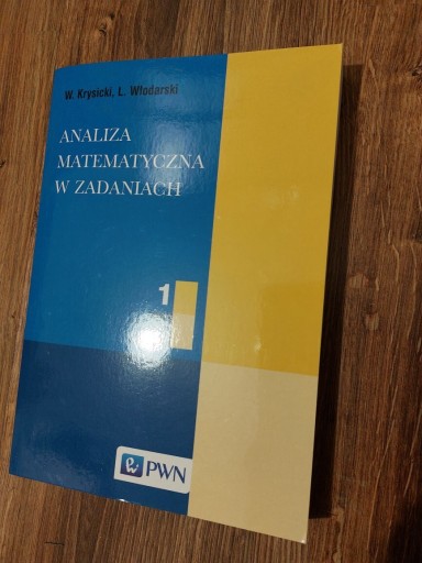 Zdjęcie oferty: Analiza matematyczna w zadaniach W. Krysicki 