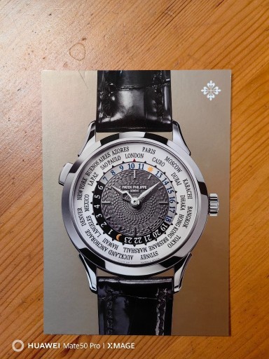 Zdjęcie oferty: Patek Philippe, oryginalne/firmowe pocztowki x 8