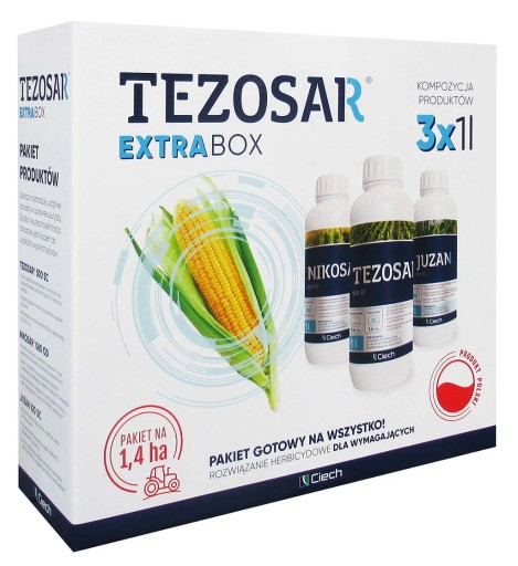 Zdjęcie oferty: Tezosar Extra Box 3x1L na 1,5 ha kukurydzy