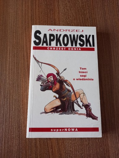 Zdjęcie oferty: Andrzej Sapkowski - Chrzest ognia