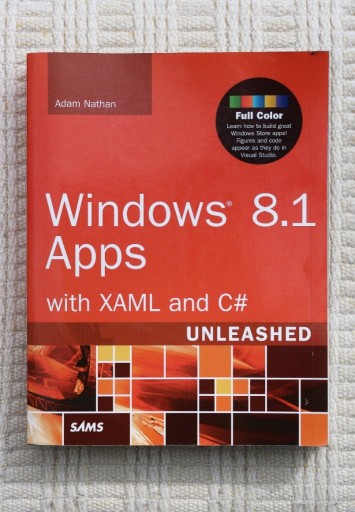 Zdjęcie oferty: Windows 8.1 Apps with XAML and C# Unleashed Nathan