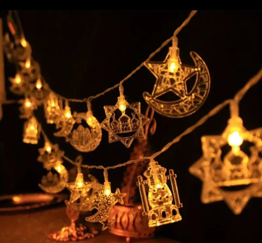 Zdjęcie oferty: Łańcuch świetlny LED Ramadan 