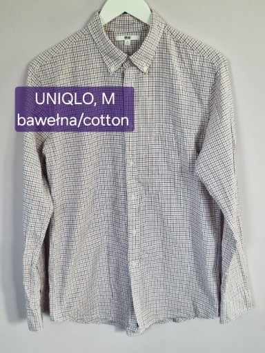 Zdjęcie oferty: Koszula męska Uniqlo w kratkę, eur M