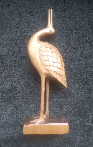 Zdjęcie oferty: Przedwojenny ptak drewniany rzeźbiony 