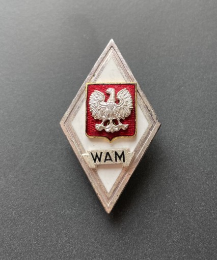 Zdjęcie oferty: Odznaka absolwenta WAM LWP bez korony