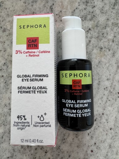 Zdjęcie oferty: Sephora Eye serum 3% Caffeine / Retinol 95% vega