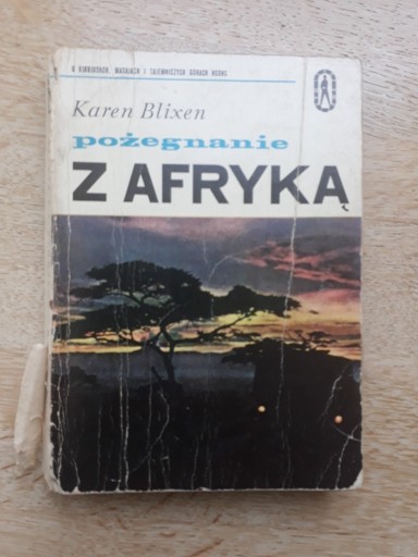 Zdjęcie oferty: Pożegnanie z Afryką Karen Blixen 1969