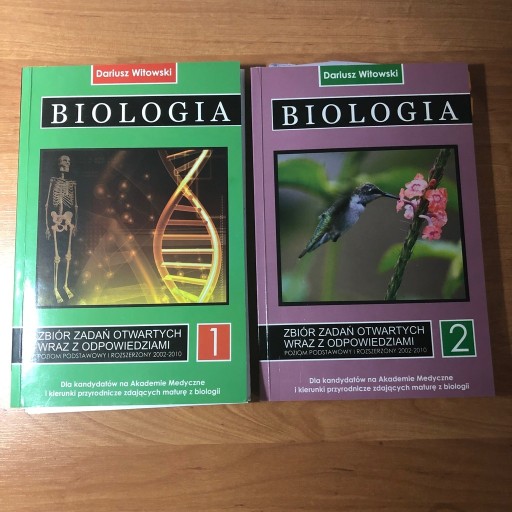 Zdjęcie oferty: Biologia cz 1-2 zbiór zadań Dariusz Witowski 