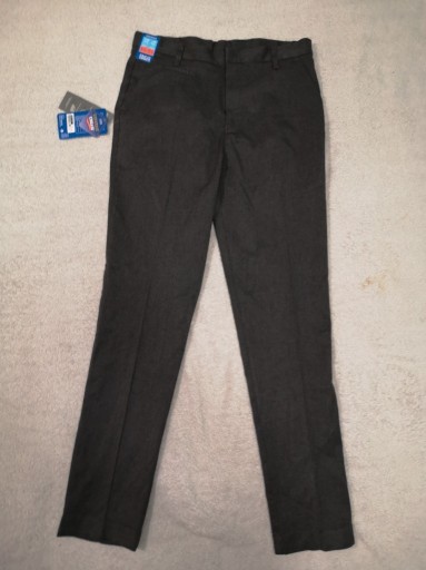 Zdjęcie oferty: Nowe szare eleganckie spodnie w kant 164