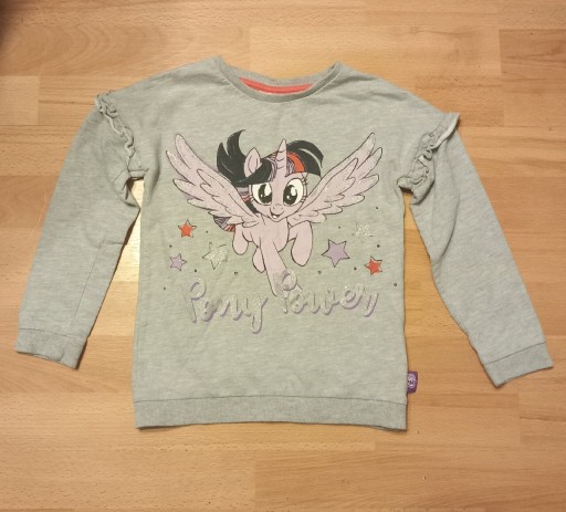 Zdjęcie oferty: Szara bluza 5/6lat 110/116cm My Little Pony 