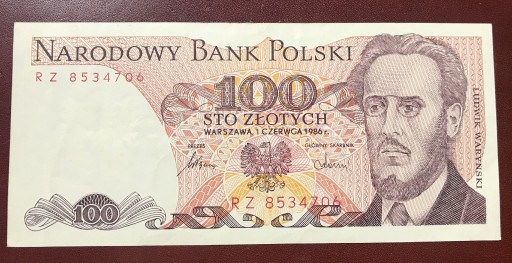 Zdjęcie oferty: 12_2---  100 zł 1 cherwca 1986 r.