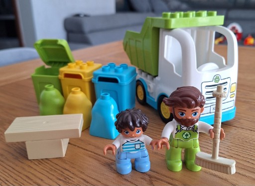 Zdjęcie oferty: Lego Duplo Śmieciarka i Koparka 2 zestawy 